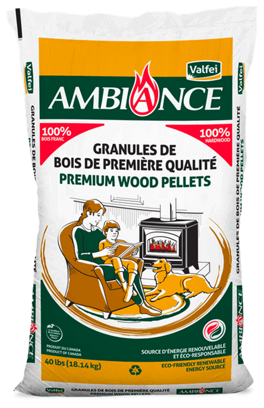 Ambiance Hardwood Pellets (1 ton)