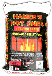 Hamer's Hot Ones Wood Pellets (1 ton)